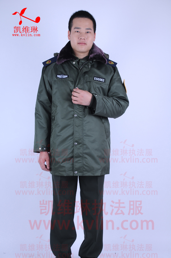 矿山救护制服男士多功能防寒服